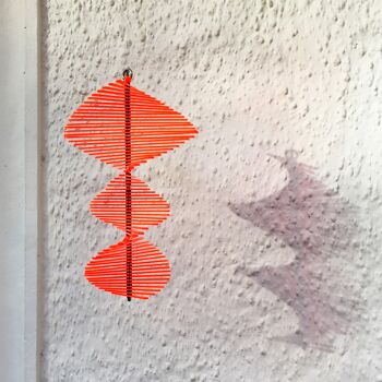 SunCatcher Fish Tail Wind Spinner, 40 cm de haut, 27 cm de diamètre 3