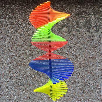 SunCatcher Fish Tail Wind Spinner, 40 cm de haut, 27 cm de diamètre 10