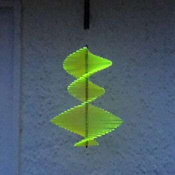 SunCatcher Fish Tail Wind Spinner, 40 cm de haut, 27 cm de diamètre 13