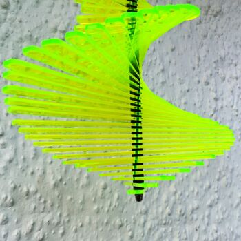 SunCatcher Fish Tail Wind Spinner, 40 cm de haut, 27 cm de diamètre 15