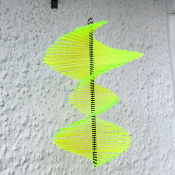 SunCatcher Fish Tail Wind Spinner, 40 cm de haut, 27 cm de diamètre 16