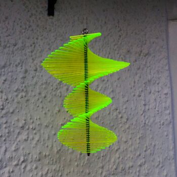 SunCatcher Fish Tail Wind Spinner, 40 cm de haut, 27 cm de diamètre 17