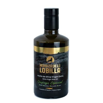 Herriza de la Lobilla - Huile d'olive extra vierge Gourmet, 500 ml | HOVE | Prime