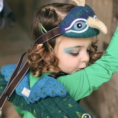 Piers Peacock Head Dress and Wings - by Sew Heart Felt