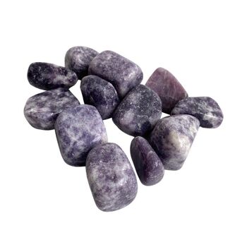 Cristaux roulés, paquet de 250 g, lépidolite 4