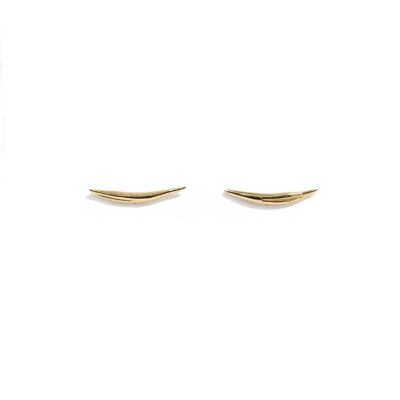 ESQUISSE - Vermeil earrings