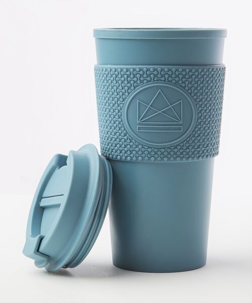 Neon Kactus Double Walled Reusable Coffee Cup - Super Sonic 16oz