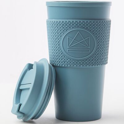 Neon Kactus Double Walled Reusable Coffee Cup - Super Sonic 16oz