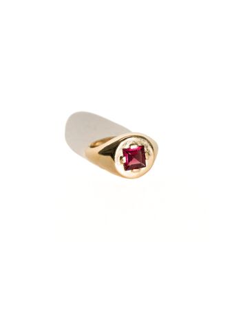 LA DUCHESSE GRENADINE - Bague en argent 925 plaqué or & Grenats 4