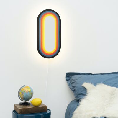 Wandleuchte - Dimmbare LED-Leuchte - ETOR-04 POP Multicolor - mit Kabel