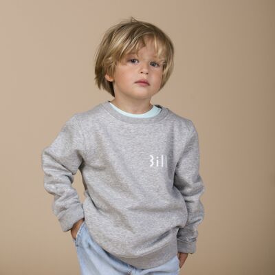 LOUVE Mini-Pullover - Grau