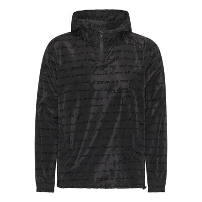 Waterproof Anorak flock print black