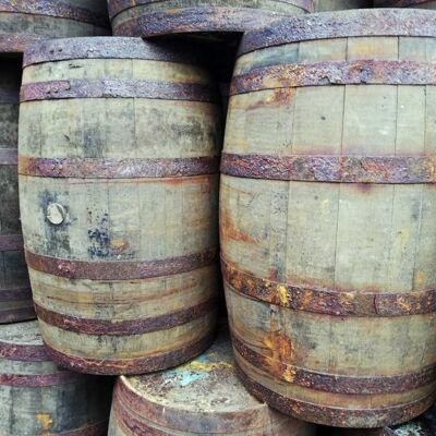 Oak Whiskey Barrels (40 Gallon Ex-Scotch Barrels)