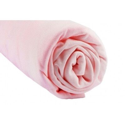 Bambus Spannbetttuch 90x190 / 90x200 cm - Pink