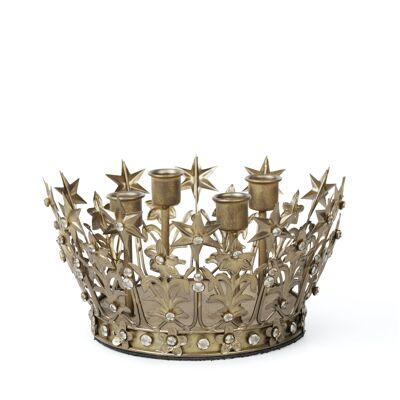 NOSTALGIA advent crown, golden