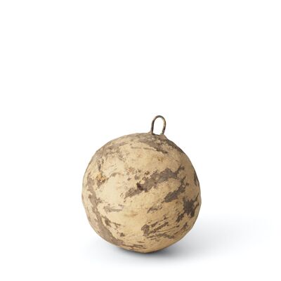 SUSTAIN papier maché ball, medium sand