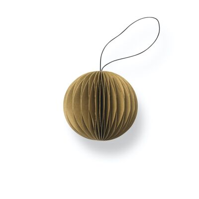 SUSTAIN folded ornament, scoop camel