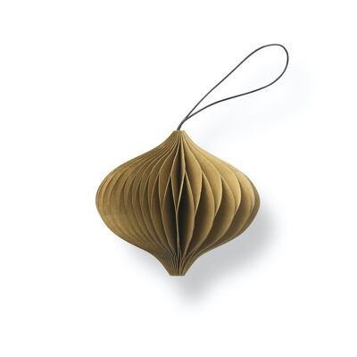 SUSTAIN folded ornament, onion camel