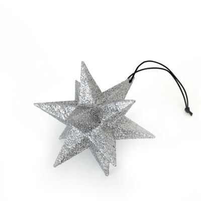 Polygon star, silver