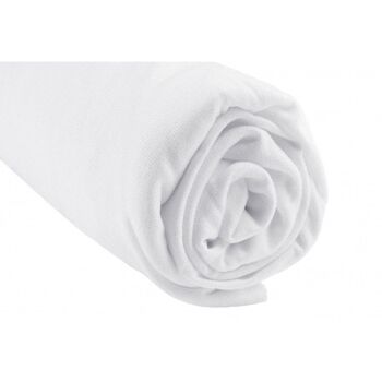 Drap housse Bambou - 90x140 cm - Blanc