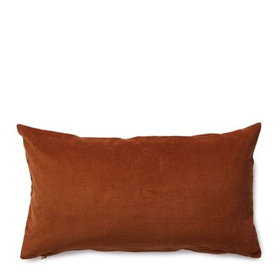 corduroy cushion, caramel