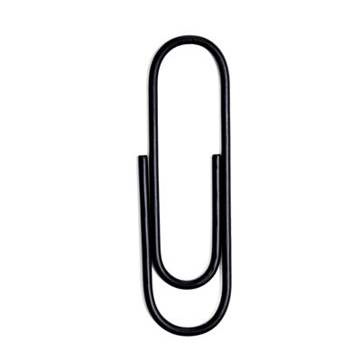 gather paper clip, matt black