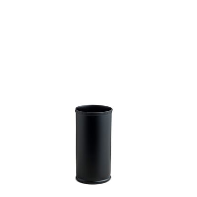 genuine vase small, black