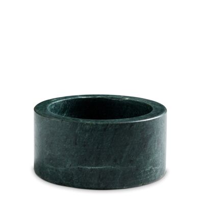 marblelous candleholder medium, green