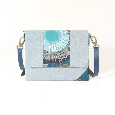 Marie recycled denim bag