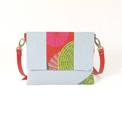 Simone recycled denim bag