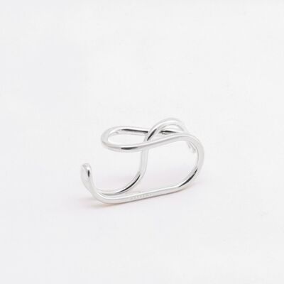 L'IRRÉSISTIBLE, BAGUE DOUBLE RÉVERSIBLE - argent