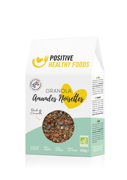 GRANOLA Amandes Noisettes 350g