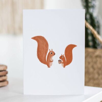 Squirrel Card