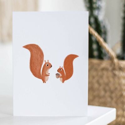 Squirrel Card