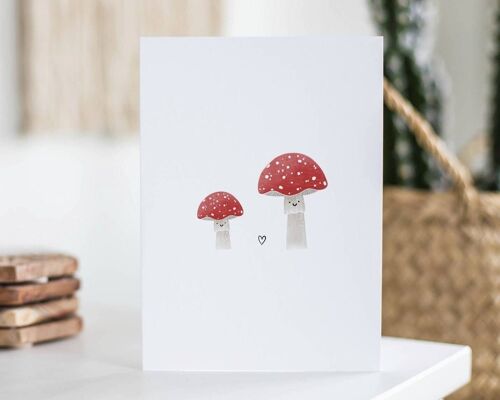 Mushroom Card