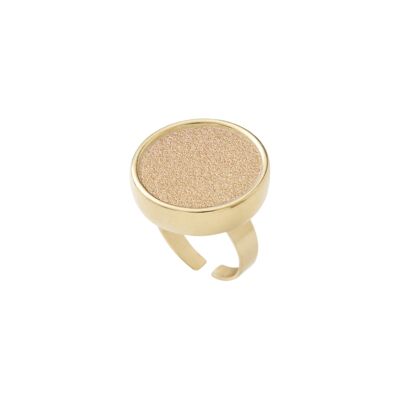 Alcée - Adjustable ring 20mm - Gold / D
