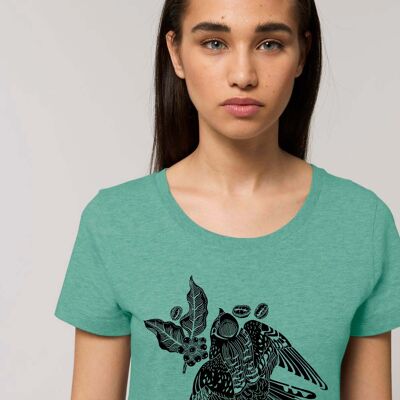 Camiseta de algodón orgánico Wild & Wired Mujer