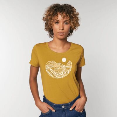Coyote Buttes Camiseta de algodón orgánico Mujer