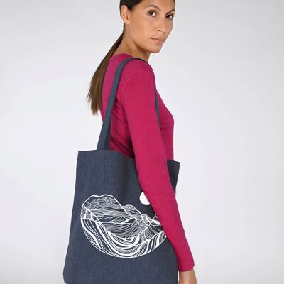 Coyote Buttes Recycled Tote mit Siebdruck