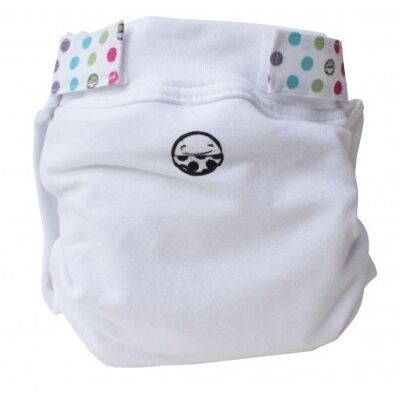 Couche Lavable Hybride Petit Pea (culotte seule), Taille S (3-7 kg) - Blanc