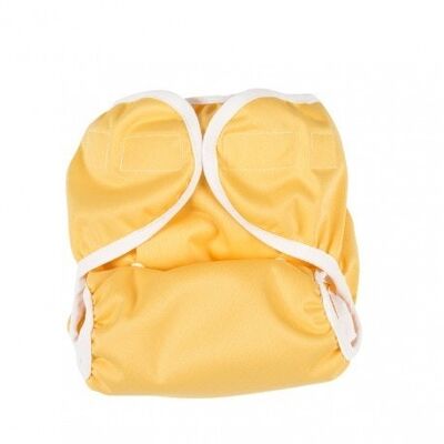 Culotte de protection évolutive à velcro So Protect, Taille Unique (3-15 kg) - Citron