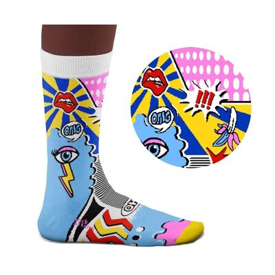Pop-Art-Socken