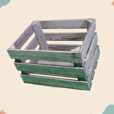 Forest Tendons - Wooden Box Gray L