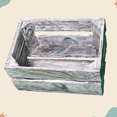 Forest tendons - wooden box white M