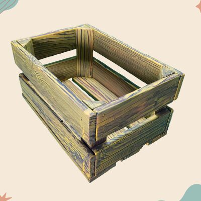 Forest Tendons - Wooden Box Yellow M