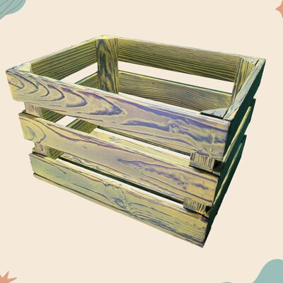 Forest Tendons - Wooden Box Yellow L