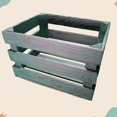 Tendones Forestales - Caja de Madera Verde L