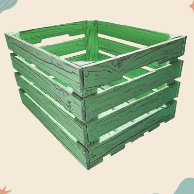 Waldsehnen - Wooden Box Lime - Green XL