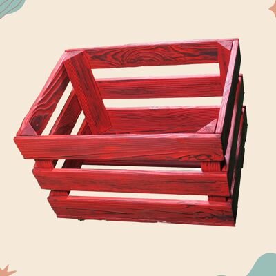 Forest Tendons - Wooden Box Red L