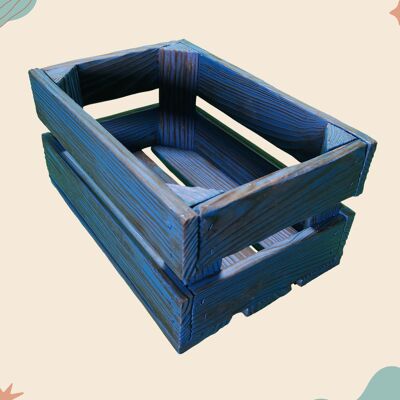 Forest Tendons - Wooden Box Dark Blue M